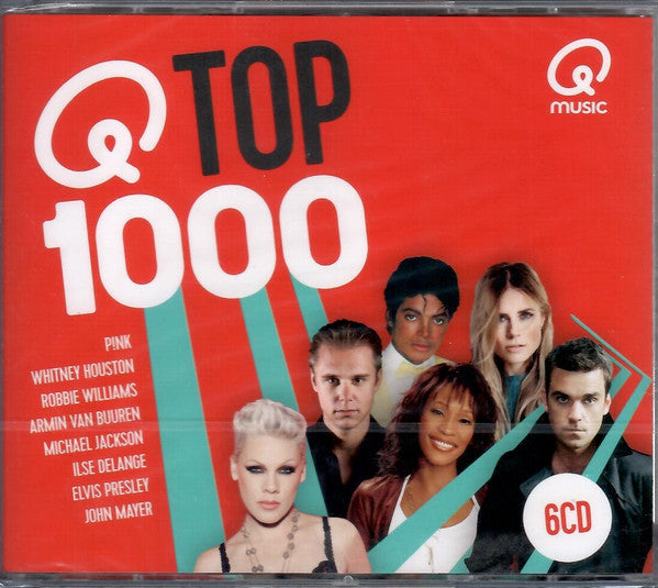 Various : QMusic Top 1000 - 2018  (6xCD, Comp)
