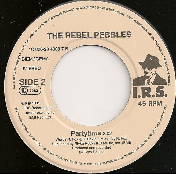 The Rebel Pebbles : Dream Lover (7", Single)
