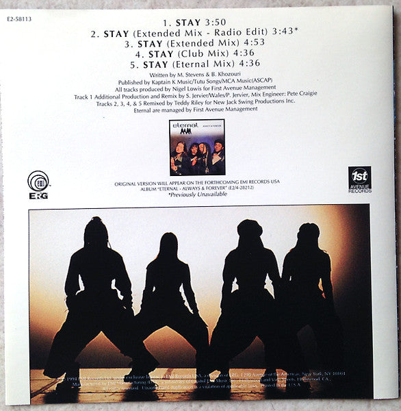 Eternal (2) : Stay (CD, Maxi)