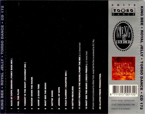 King Bee : Royal Jelly (CD, Album)