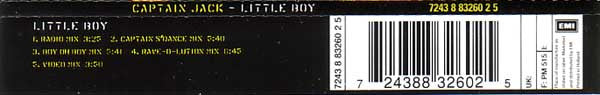 Captain Jack : Little Boy (CD, Maxi)
