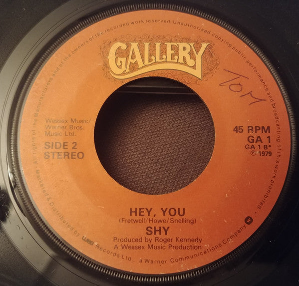 Shy (10) : Girl (It's All I Have) (7")