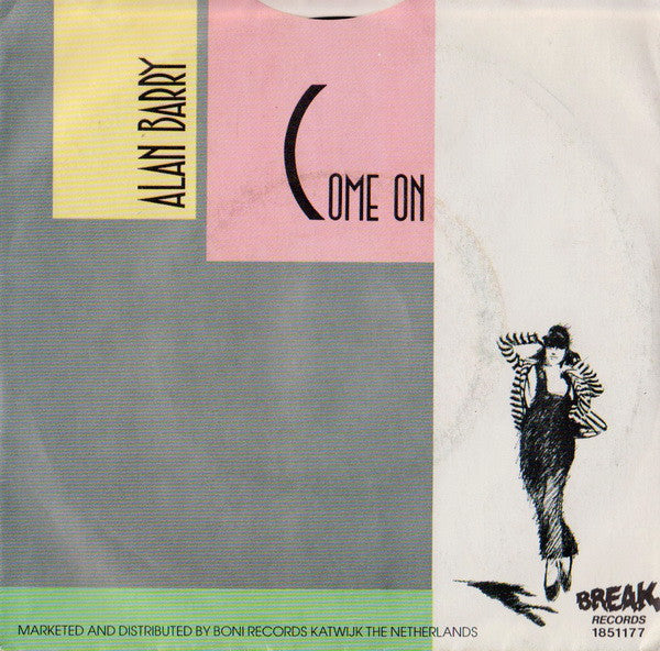 Alan Barry : Come On (7", Single)