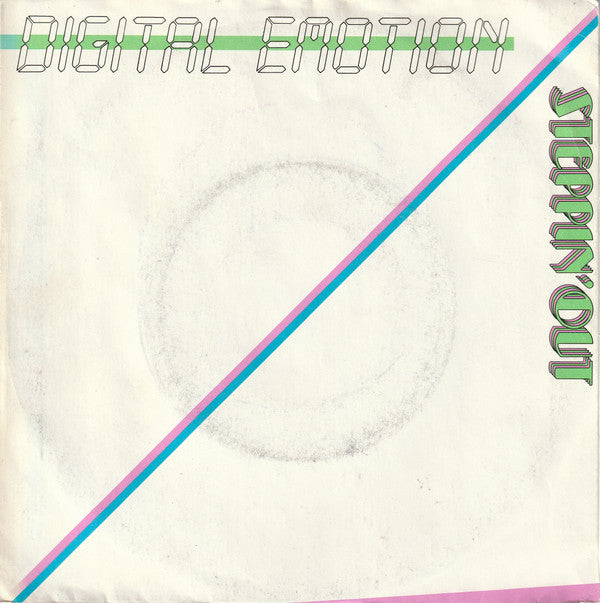 Digital Emotion : Steppin' Out (7")