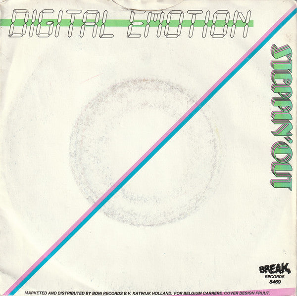 Digital Emotion : Steppin' Out (7")