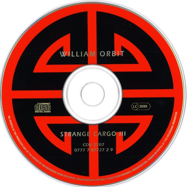 William Orbit : Strange Cargo III (CD, Album)