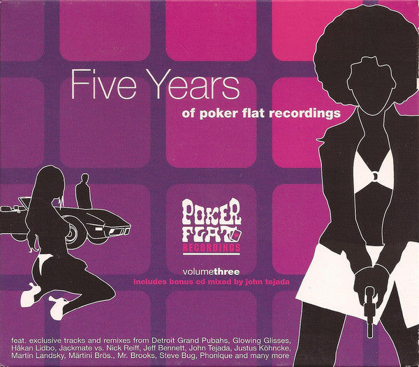 Various : Volume Three - Five Years Of Poker Flat Recordings (CD, Comp + CD, Mixed)