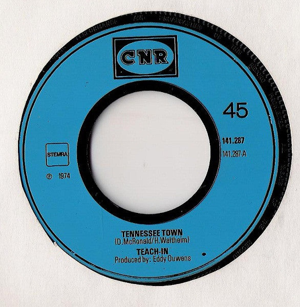 Teach-In : Tennessee Town (7", Single, Inj)