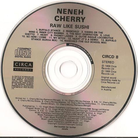 Neneh Cherry : Raw Like Sushi (CD, Album)