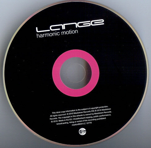 Lange : Harmonic Motion (CD, Album)