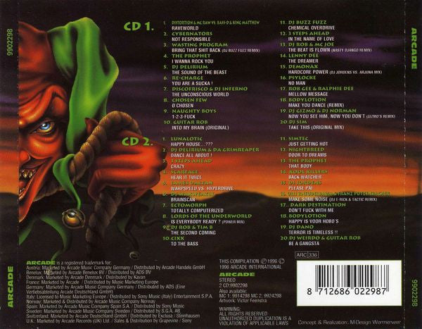 Various : Thunderdome XIII (The Joke's On You) (2xCD, Comp, Dou)