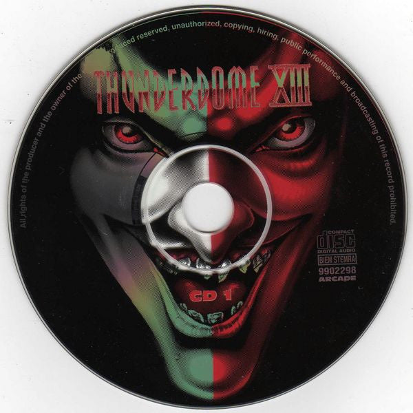 Various : Thunderdome XIII (The Joke's On You) (2xCD, Comp, Dou)