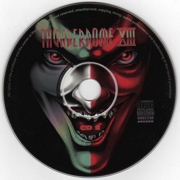Various : Thunderdome XIII (The Joke's On You) (2xCD, Comp, Dou)