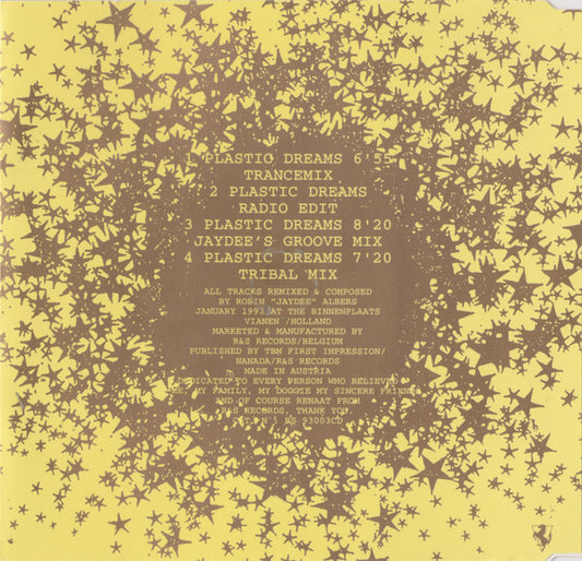 Jaydee : Plastic Dreams (The Remixes) (CD, Maxi)