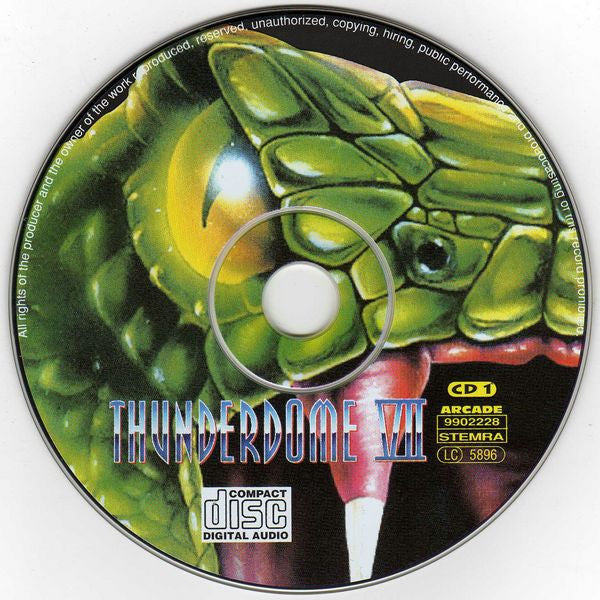 Various : Thunderdome VII (Injected With Poison) (2xCD, Comp)