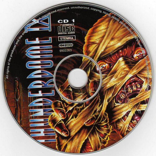 Various : Thunderdome IX (The Revenge Of The Mummy) (2xCD, Comp)