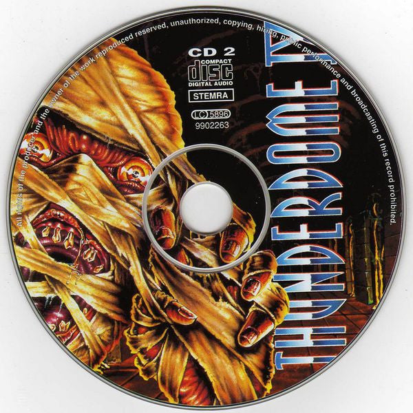 Various : Thunderdome IX (The Revenge Of The Mummy) (2xCD, Comp)