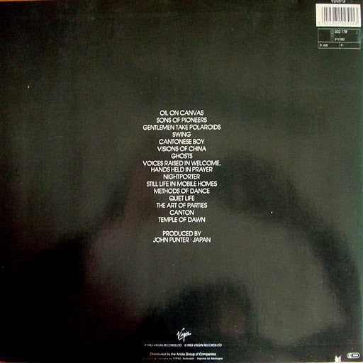 Japan : Oil On Canvas (2xLP, Album, RE, Gat)
