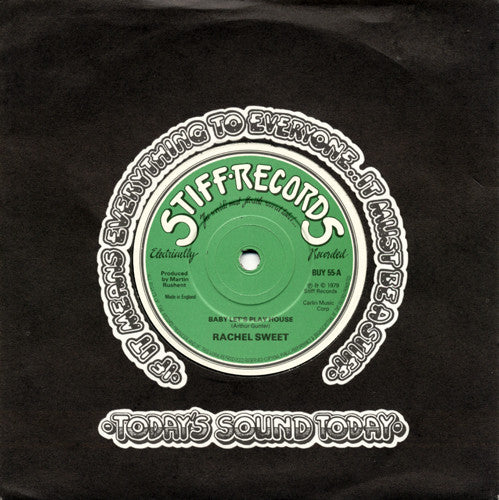 Rachel Sweet : Baby Let's Play House (7", Single)