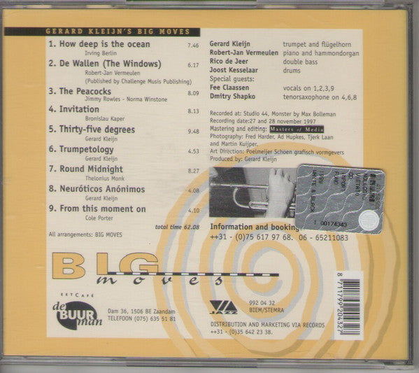 Gerard Kleijn : Big Moves (CD, Album)
