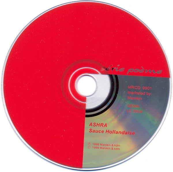 Ashra : Sauce Hollandaise (CD, Album)