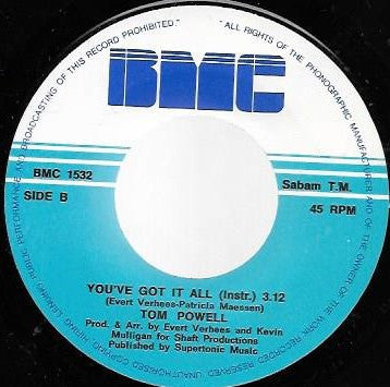 Tom Powell : You've Got It All (7")