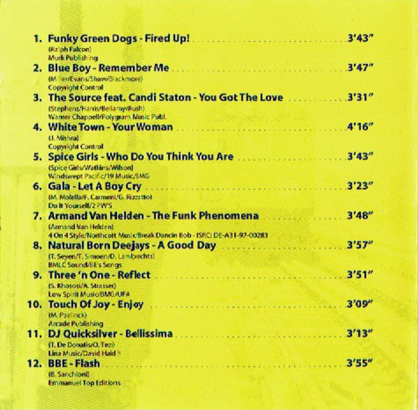 Various : Dance Train '97 Vol. 2 (CD, Comp, Blu)