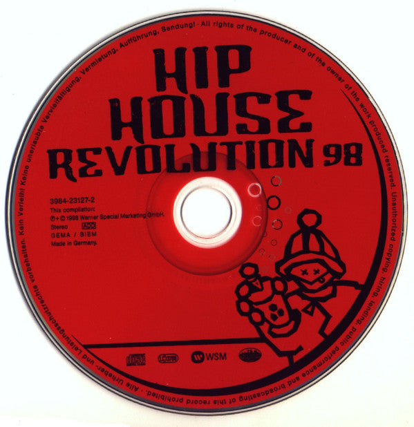 Various : Hip House Revolution 98 (CD, Comp)