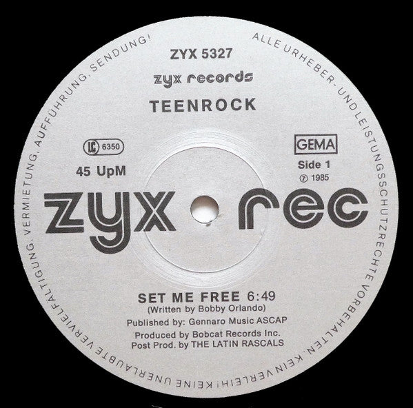 Teen-Rock : Set Me Free (12")