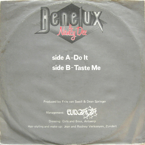 Benelux & Nancy Dee : Do It / Taste Me (12", Single)
