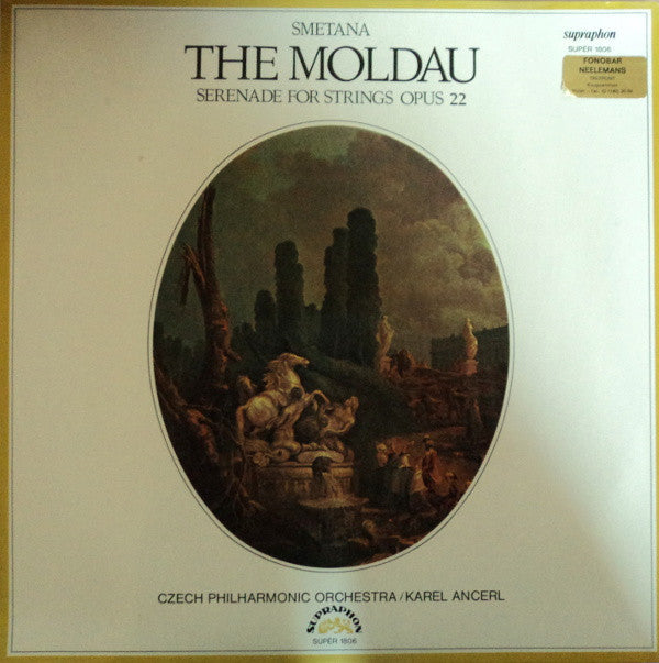 Bedřich Smetana – The Czech Philharmonic Orchestra / Karel Ančerl : The Moldau / Serenade For Strings Opus 22 (LP, Comp)
