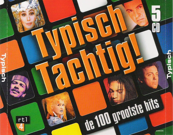 Various : Typisch Tachtig! (De 100 Grootste Hits) (5xCD, Comp)