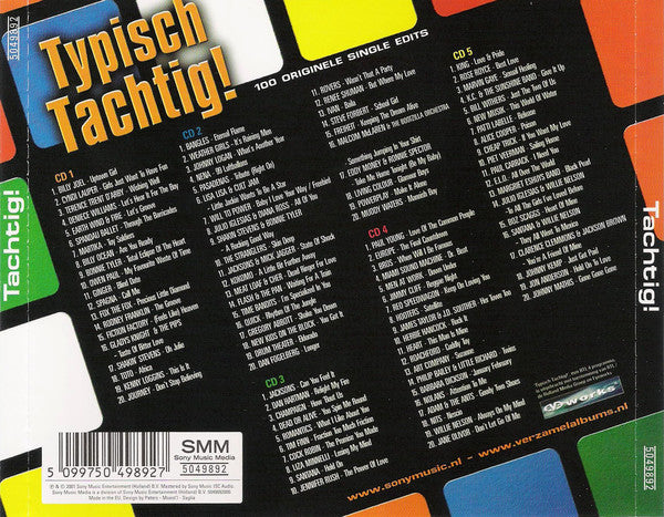 Various : Typisch Tachtig! (De 100 Grootste Hits) (5xCD, Comp)