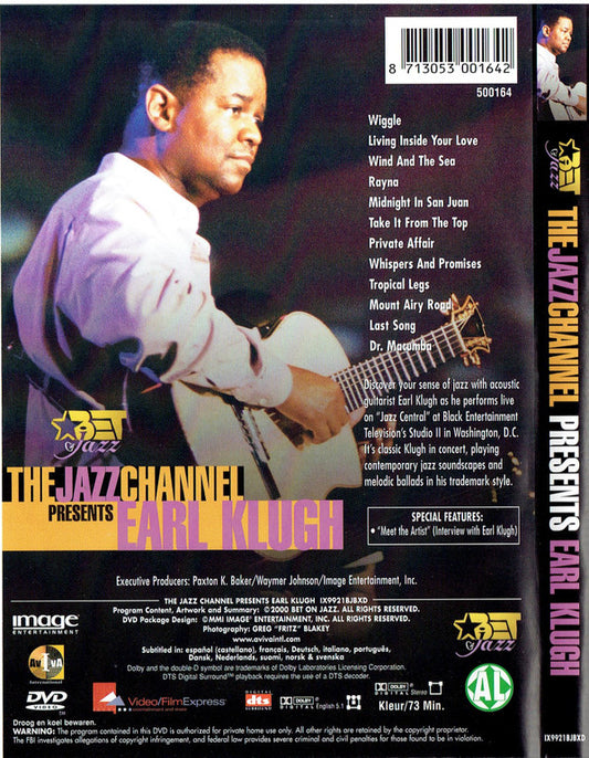 Earl Klugh : The Jazz Channel Presents Earl Klugh (DVD-V, PAL)