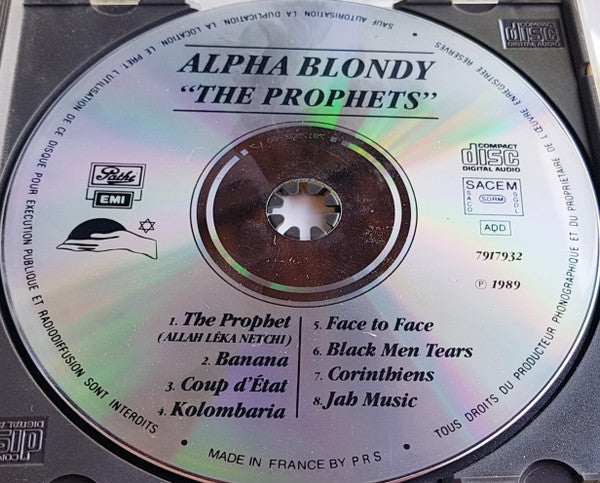 Alpha Blondy And The Solar System : The Prophets (CD, Album)