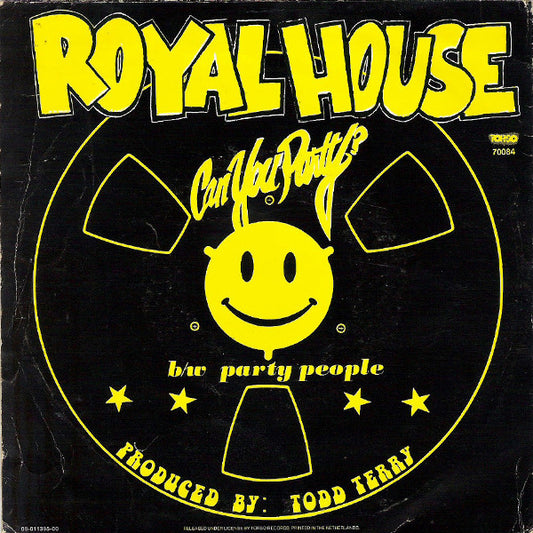 Royal House : Can You Party? (7", Single)
