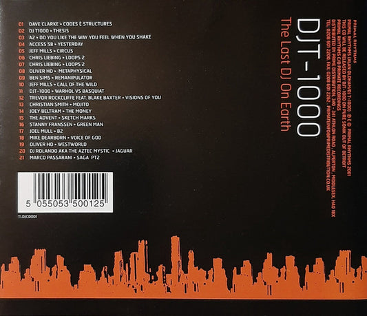 DJ T-1000 : The Last DJ On Earth (CD, Comp, Mixed)
