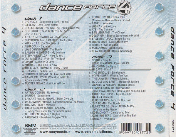 Various : Dance Force 4 (3xCD, Comp)