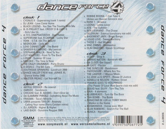Various : Dance Force 4 (3xCD, Comp)