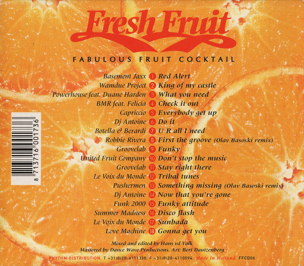 Various : Fresh Fruit - Fabulous Fruit Cocktail (CD, Comp, Mixed)