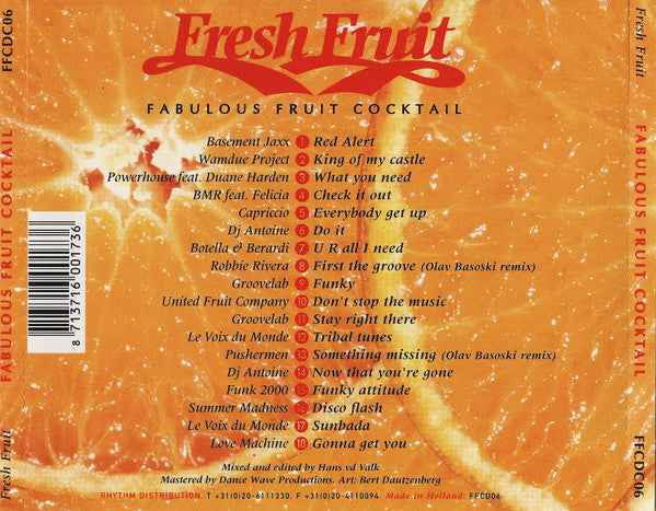 Various : Fresh Fruit - Fabulous Fruit Cocktail (CD, Comp, Mixed)