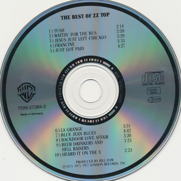 ZZ Top : The Best Of ZZ Top (CD, Comp, RE)