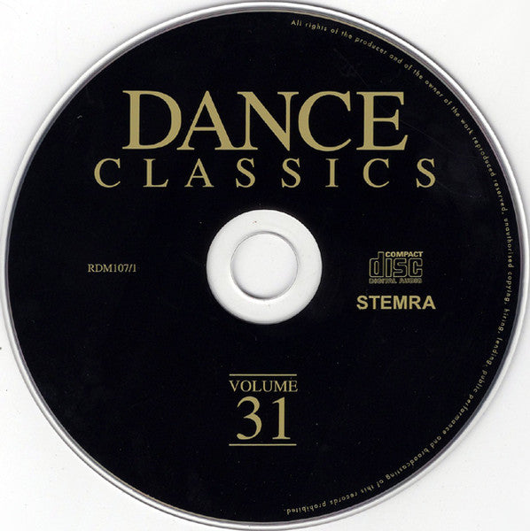 Various : Dance Classics Volume 31 & 32 (3xCD, Comp + Box)