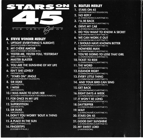 Stars On 45 : The Very Best Of (CD, Comp)