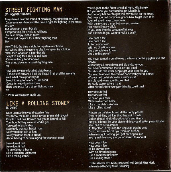 The Rolling Stones : Stripped (CD, Album)