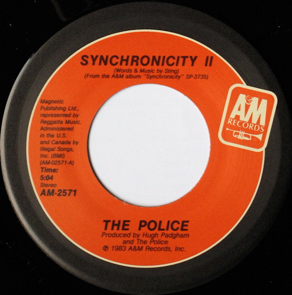 The Police : Synchronicity II (7", Single, Mon)