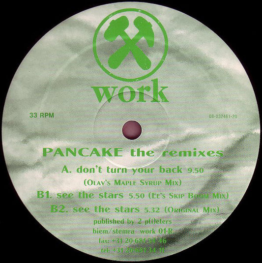 Pancake : The Remixes (12")