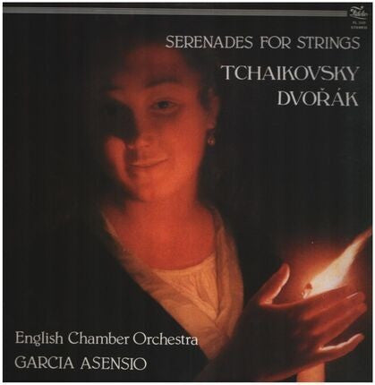 Pyotr Ilyich Tchaikovsky / Antonín Dvořák - English Chamber Orchestra, Enrique Garcia Asensio : Serenades For Strings (LP)