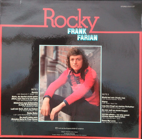 Frank Farian : Rocky (LP, Comp)