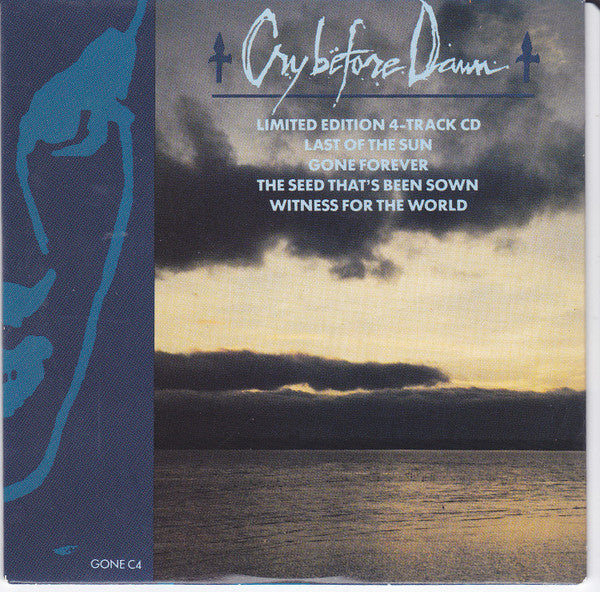 Cry Before Dawn : Limited Edition 4-Track E.P. (CD, EP, Ltd, Car)